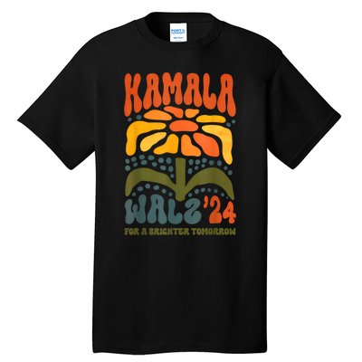 Harris Waltz For A Brighter Tomorrow Kamala Harris Waltz Tall T-Shirt