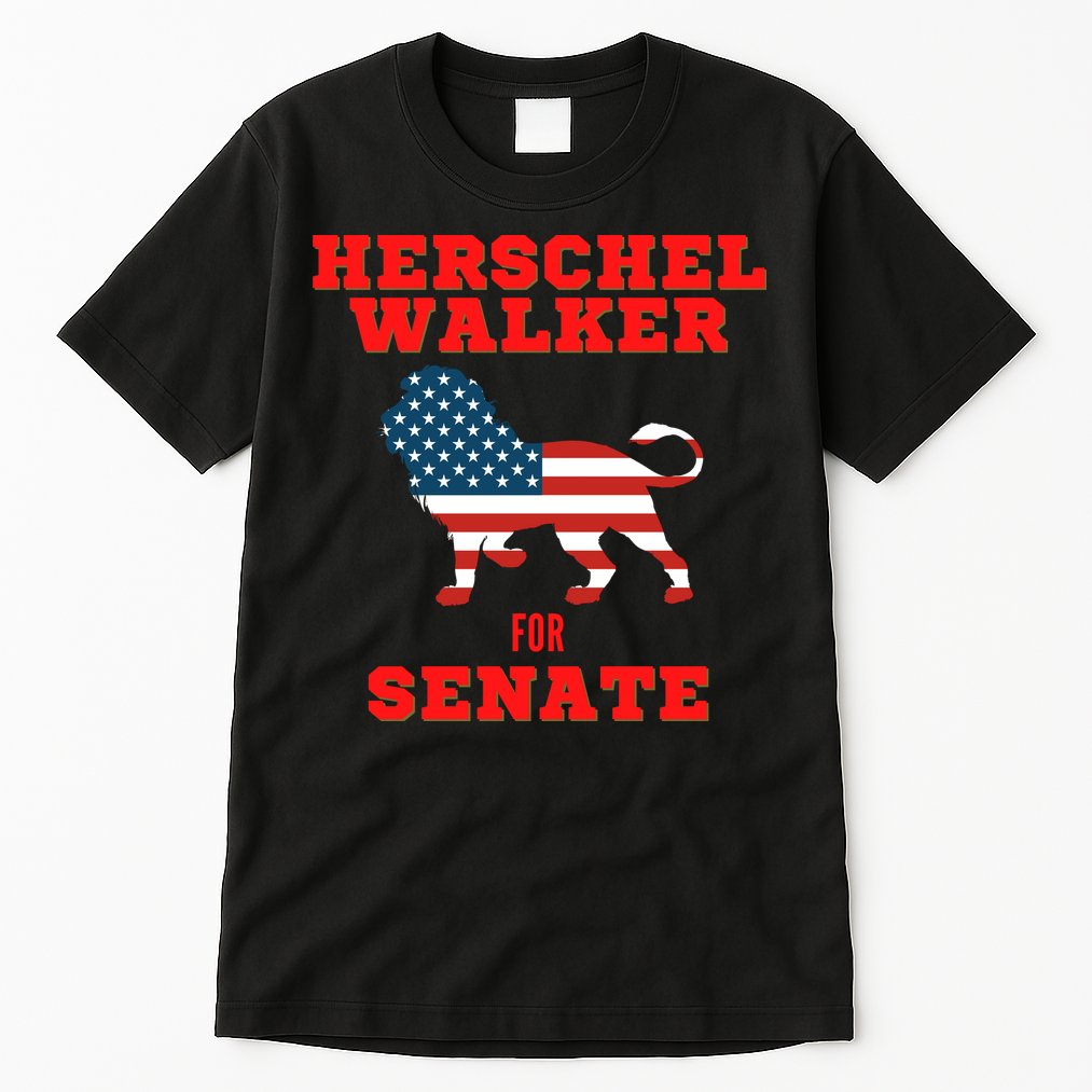 Herschel Walker For Senate Tall T-Shirt