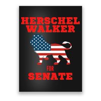 Herschel Walker For Senate Poster