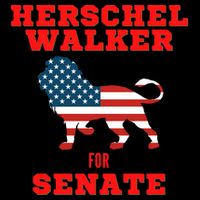 Herschel Walker For Senate Poster