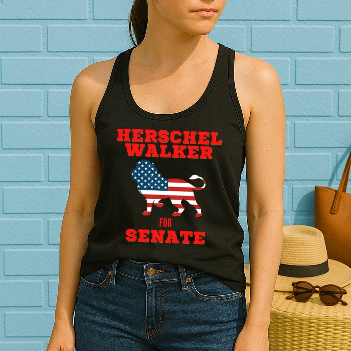 Herschel Walker For Senate Womens Tank Top