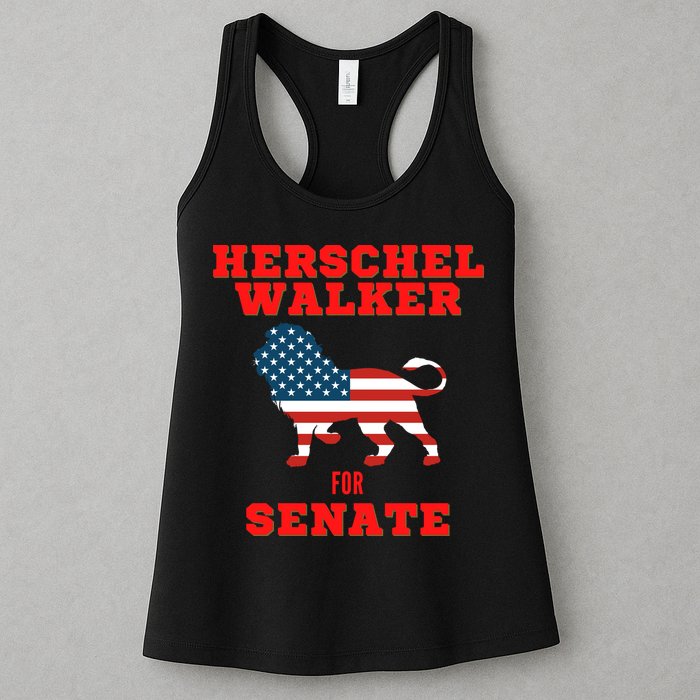 Herschel Walker For Senate Womens Tank Top