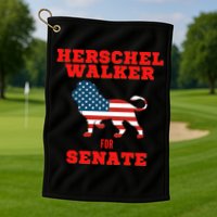 Herschel Walker For Senate Golf Towel