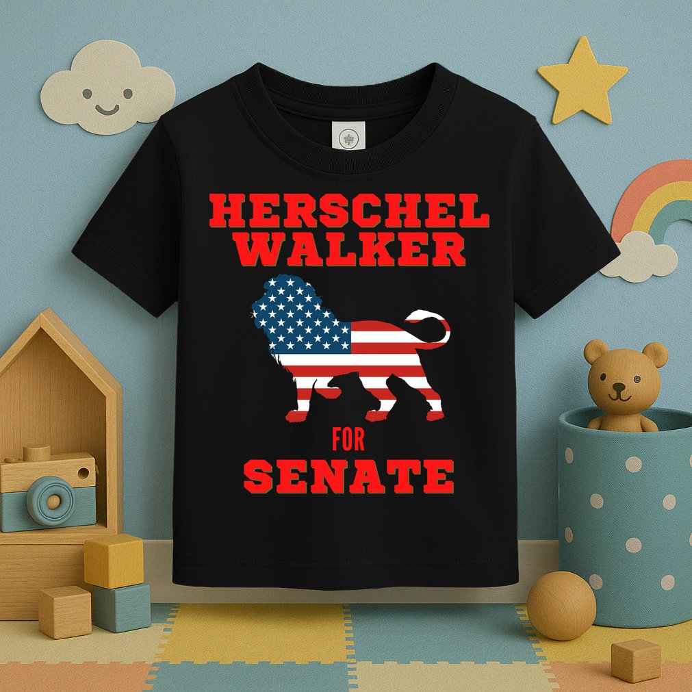 Herschel Walker For Senate Toddler T-Shirt