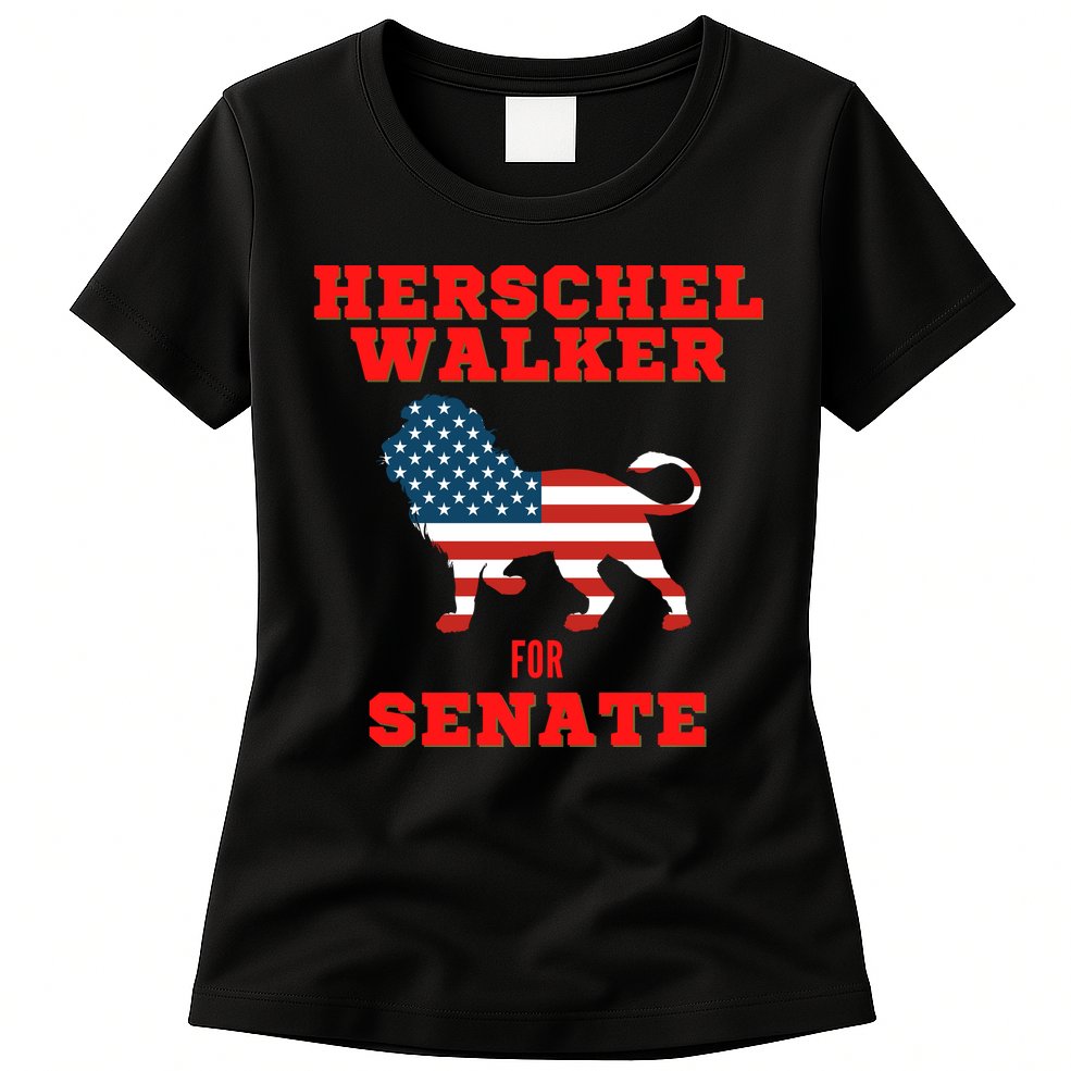 Herschel Walker For Senate Womens T-Shirt
