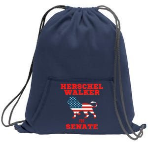 Herschel Walker For Senate Sweatshirt Cinch Pack Bag