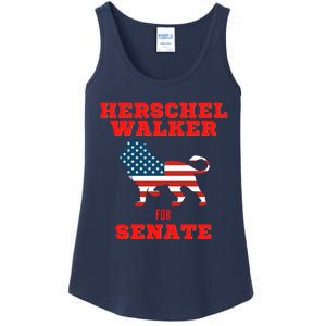 Herschel Walker For Senate Ladies Essential Tank