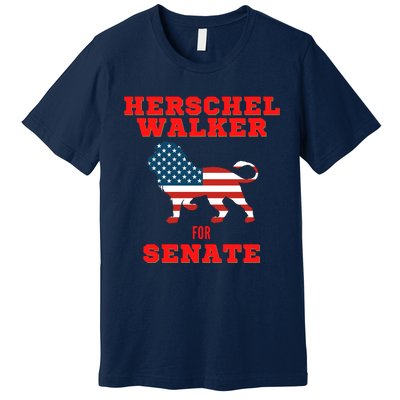 Herschel Walker For Senate Premium T-Shirt