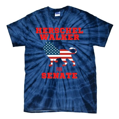 Herschel Walker For Senate Tie-Dye T-Shirt