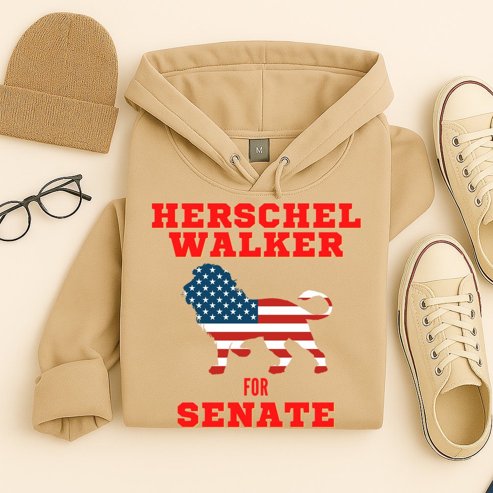 Herschel Walker For Senate Hoodie