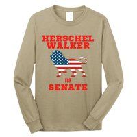 Herschel Walker For Senate Long Sleeve Shirt