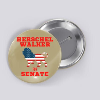 Herschel Walker For Senate Button