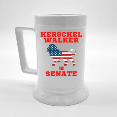 Herschel Walker For Senate Beer Stein