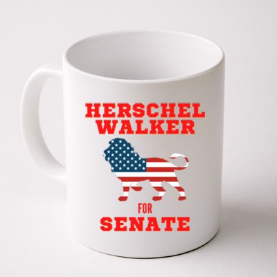 Herschel Walker For Senate Coffee Mug