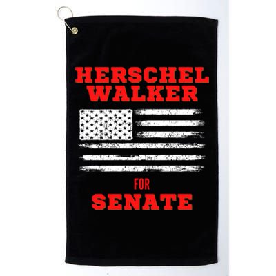 Herschel Walker For Senate 2 Platinum Collection Golf Towel