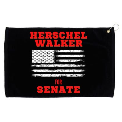 Herschel Walker For Senate 2 Grommeted Golf Towel