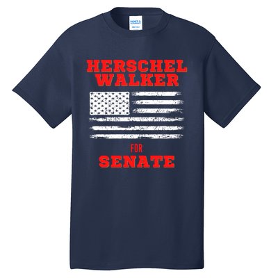 Herschel Walker For Senate 2 Tall T-Shirt