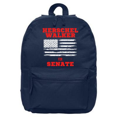 Herschel Walker For Senate 2 16 in Basic Backpack