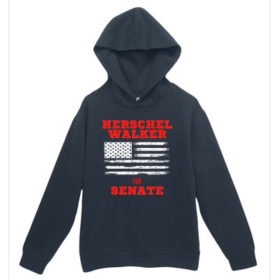 Herschel Walker For Senate 2 Urban Pullover Hoodie