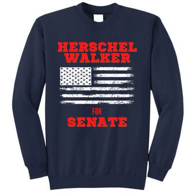 Herschel Walker For Senate 2 Tall Sweatshirt