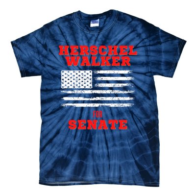 Herschel Walker For Senate 2 Tie-Dye T-Shirt