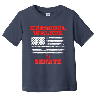 Herschel Walker For Senate 2 Toddler T-Shirt