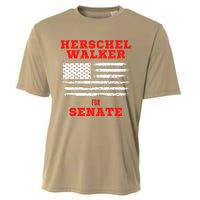 Herschel Walker For Senate 2 Cooling Performance Crew T-Shirt