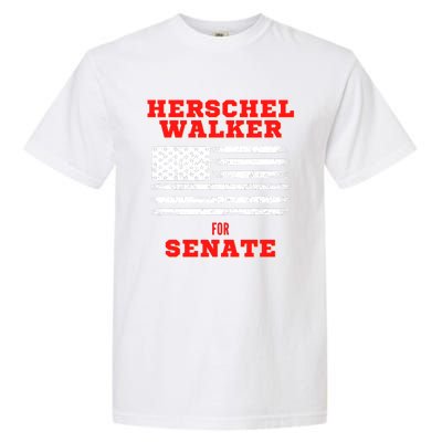 Herschel Walker For Senate 2 Garment-Dyed Heavyweight T-Shirt