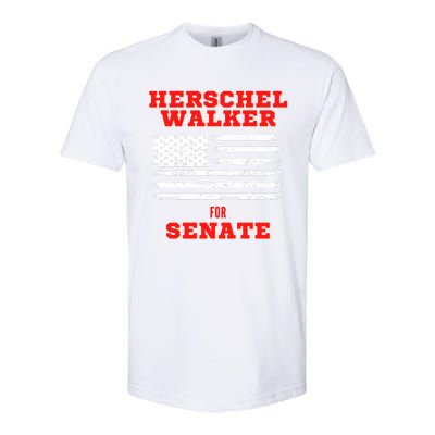 Herschel Walker For Senate 2 Softstyle CVC T-Shirt