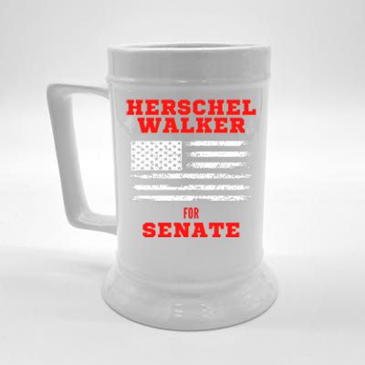 Herschel Walker For Senate 2 Beer Stein