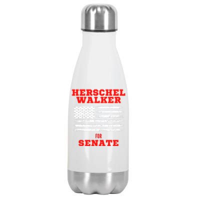 Herschel Walker For Senate 2 Stainless Steel Insulated Water Bottle