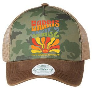 Harris Walz For A Brighter Tomorrow Kamala Harris Walz Legacy Tie Dye Trucker Hat