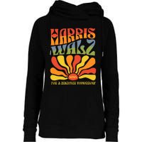 Harris Walz For A Brighter Tomorrow Kamala Harris Walz Womens Funnel Neck Pullover Hood