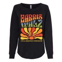 Harris Walz For A Brighter Tomorrow Kamala Harris Walz Womens California Wash Sweatshirt