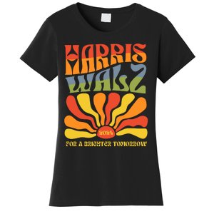 Harris Walz For A Brighter Tomorrow Kamala Harris Walz Women's T-Shirt