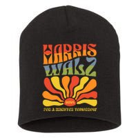 Harris Walz For A Brighter Tomorrow Kamala Harris Walz Short Acrylic Beanie