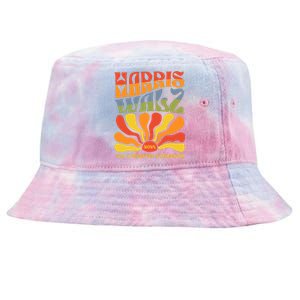 Harris Walz For A Brighter Tomorrow Kamala Harris Walz Tie-Dyed Bucket Hat