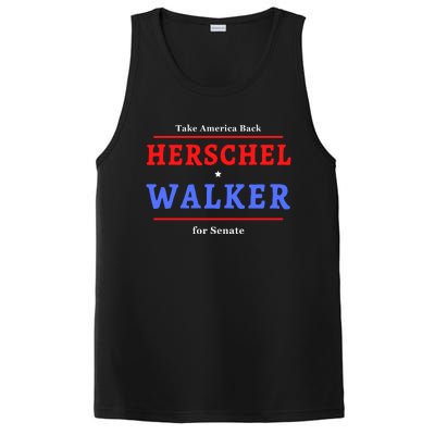 Herschel Walker For Senate 10 PosiCharge Competitor Tank