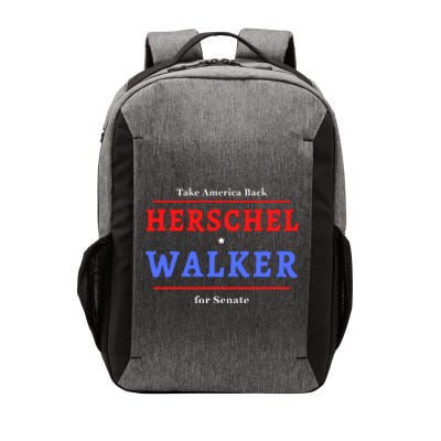 Herschel Walker For Senate 10 Vector Backpack