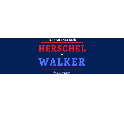 Herschel Walker For Senate 10 Bumper Sticker