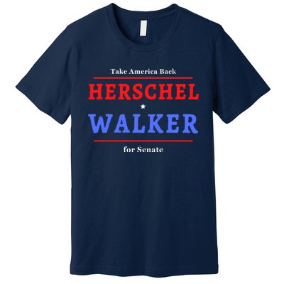 Herschel Walker For Senate 10 Premium T-Shirt