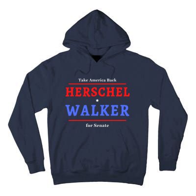 Herschel Walker For Senate 10 Tall Hoodie