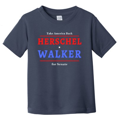 Herschel Walker For Senate 10 Toddler T-Shirt