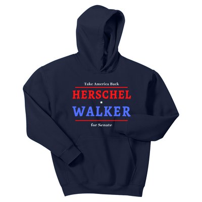 Herschel Walker For Senate 10 Kids Hoodie