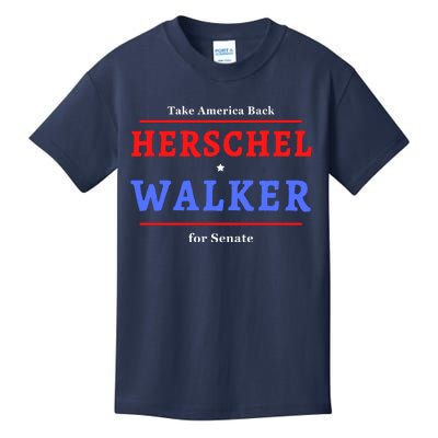 Herschel Walker For Senate 10 Kids T-Shirt