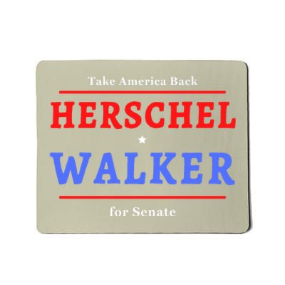 Herschel Walker For Senate 10 Mousepad