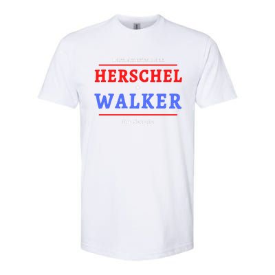 Herschel Walker For Senate 10 Softstyle CVC T-Shirt