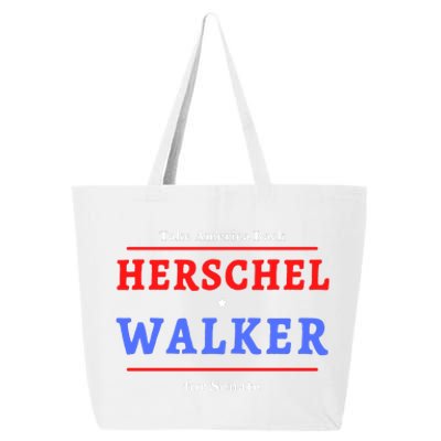 Herschel Walker For Senate 10 25L Jumbo Tote