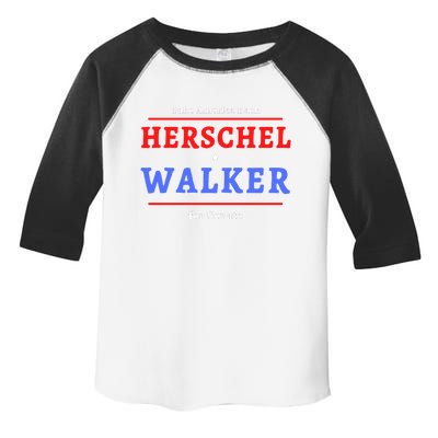 Herschel Walker For Senate 10 Toddler Fine Jersey T-Shirt