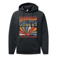 Harris Waltz For A Brighter Tomorrow Kamala Harris Waltz Performance Fleece Hoodie